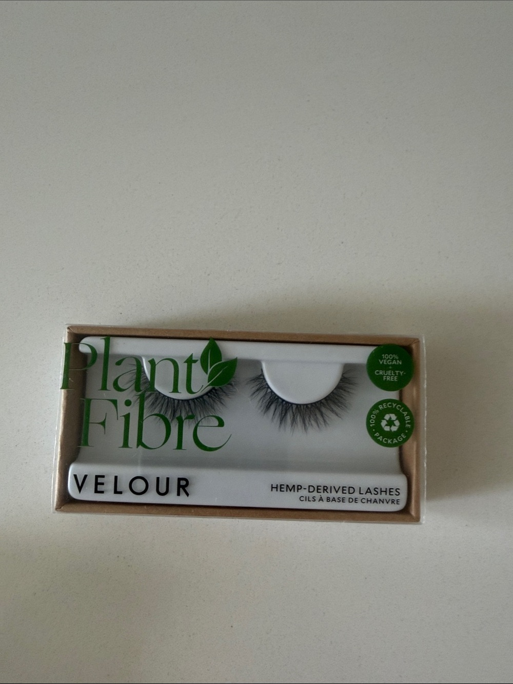 PlantFibre Velour Hemp-Derived False Lashes - Black
